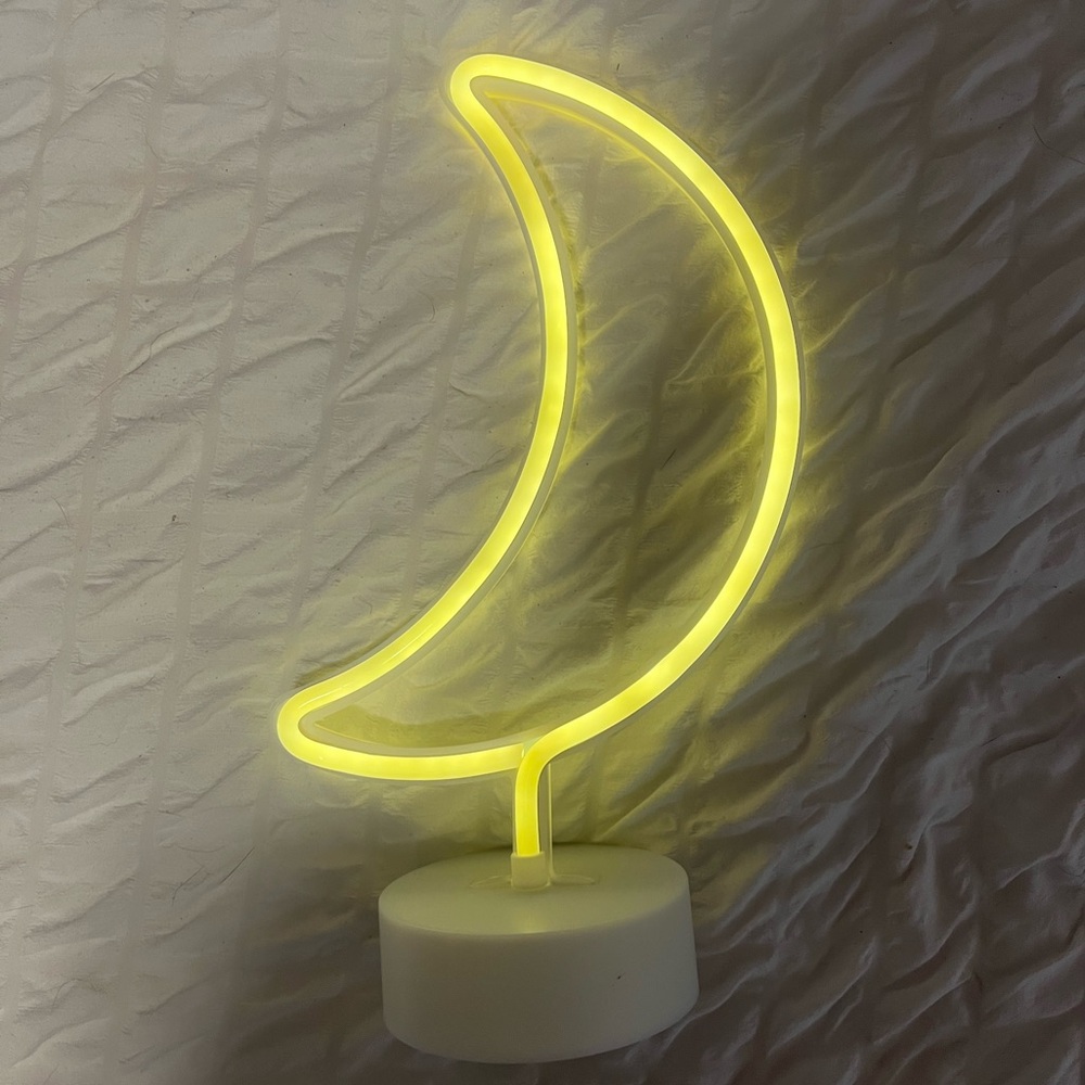 LED yellow moon light